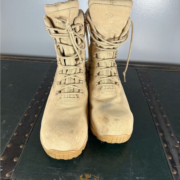 Belleville Tactical Research Guardian Men's 9W Brown Leather Combat Boot - Picture 2 of 5